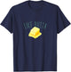 Like Butta, Melting Pat of Butter T-Shirt - T-Shirt | Navy