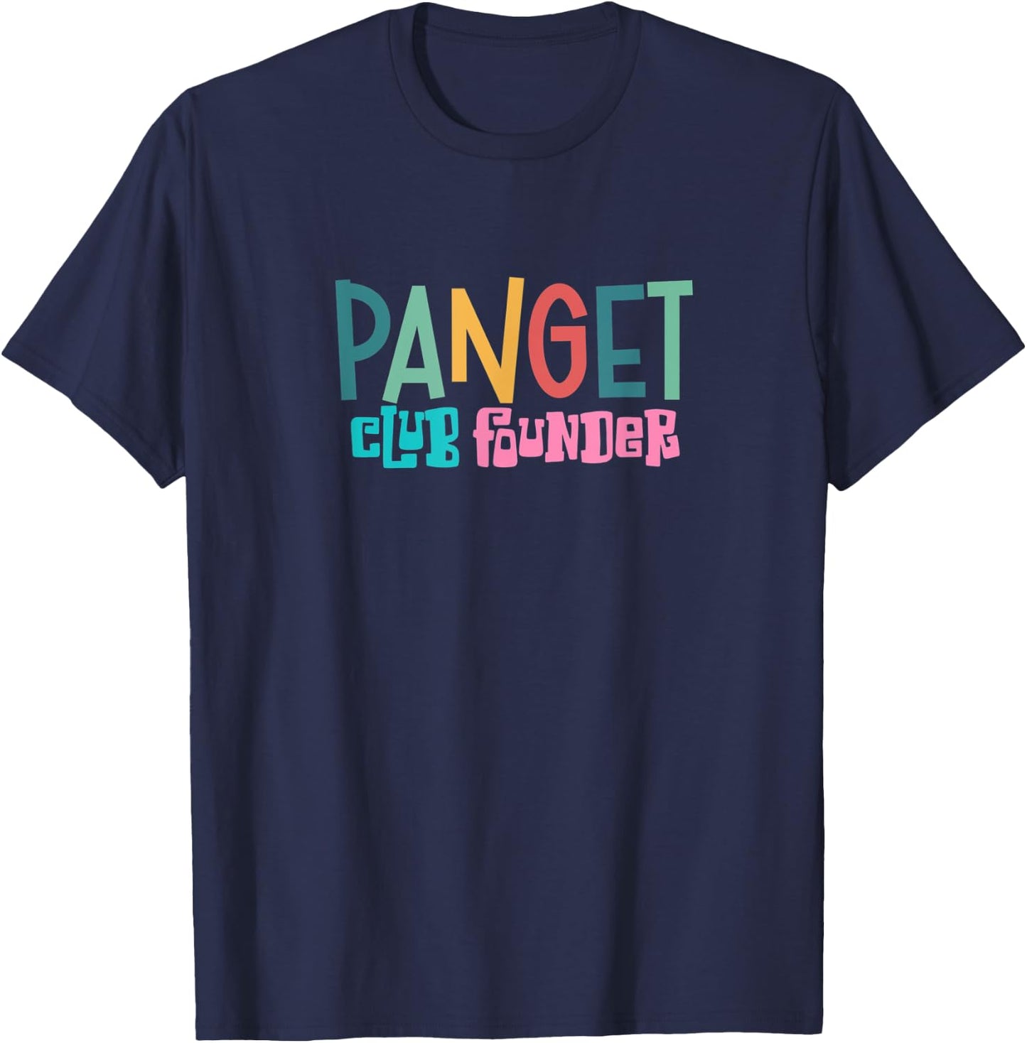 Funny Filipino Panget Club Founder T-Shirt - T-Shirt | Navy