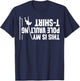 Funny Pole Vaulting Design Men Women Vaulter Track And Field T-Shirt - T-Shirt | Navy