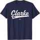 Vintage Gameday Taylor Clarke Kansas City MLBPA T-Shirt - T-Shirt | Navy