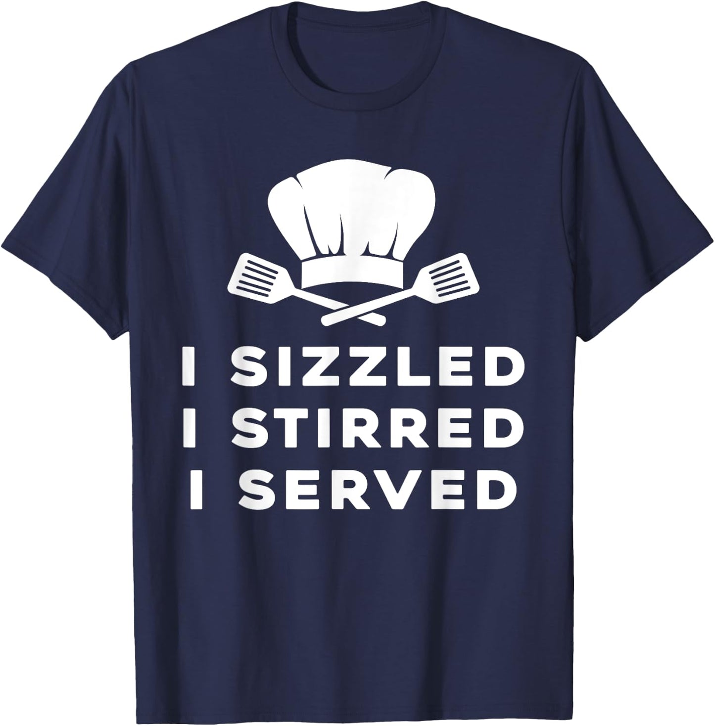 Food Supply Chain Coordinator Meme Chef Quote T-Shirt - T-Shirt | Navy