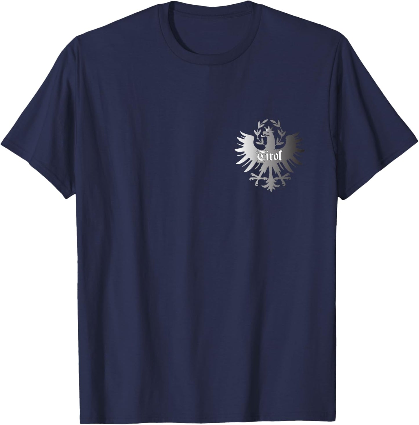 Tyrol with Tyrolean Eagle and Coat of Arms T-Shirt - T-Shirt | Navy