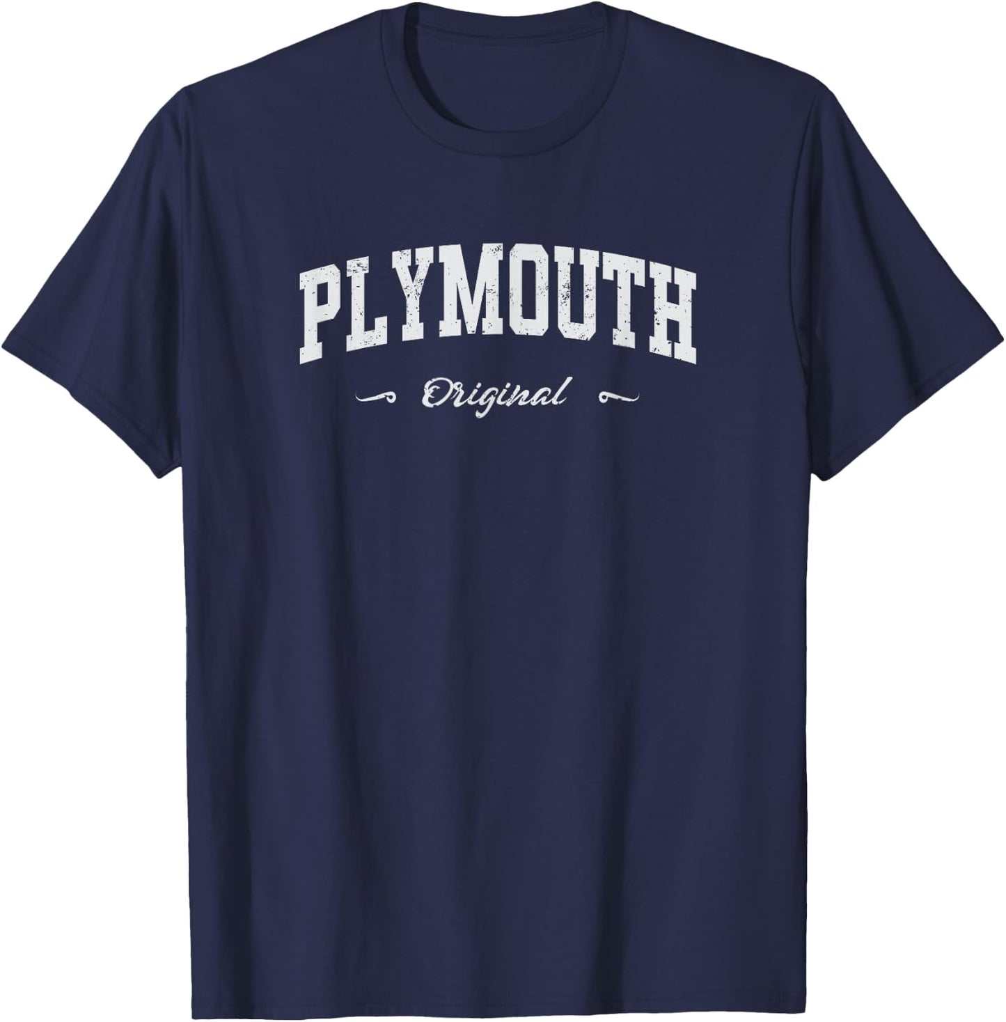 Plymouth Sport Souvenir Fan Item Design T-Shirt - T-Shirt | Navy