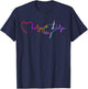 Cool Art Art Teacher Artist Painter Brush Funny T-Shirt - T-Shirt | Navy