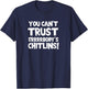 Funny Chitlins / Chitterlings Thanksgiving Quote T-Shirt - T-Shirt | Navy