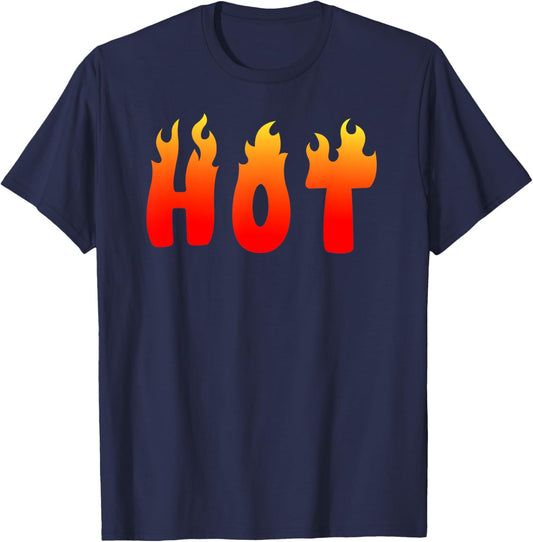 Funny Hot and Cold Costume Halloween Family Matching T-Shirt - T-Shirt | Navy