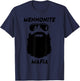 MENNONITE MAFIA Funny Beard Christian Jesus Bible Humor T-Shirt - T-Shirt | Navy