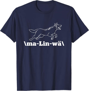 Belgian Malinois MaLinWä Belgian Shepherd Malinois T-Shirt - T-Shirt | Navy