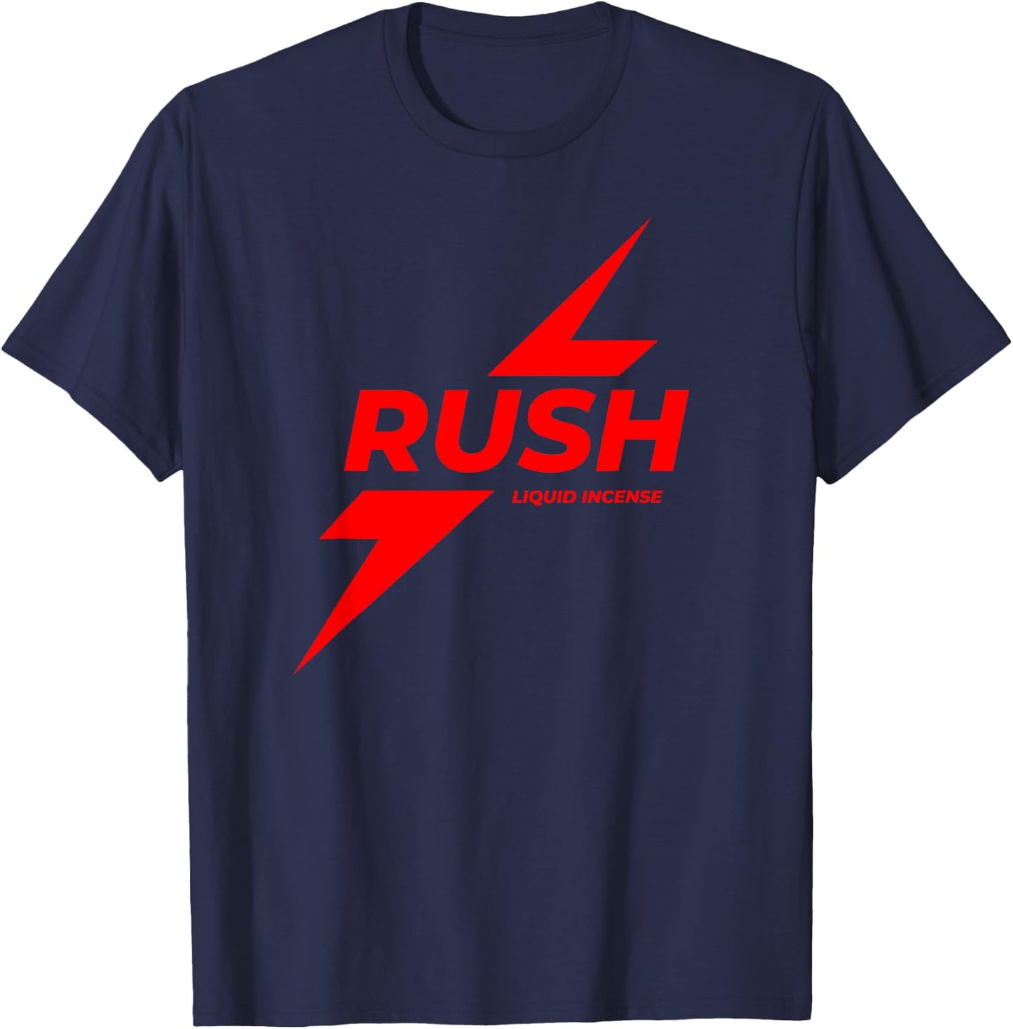 Rush Poppers Liquid Incense The Original Gay Bottom T-Shirt - T-Shirt | Navy