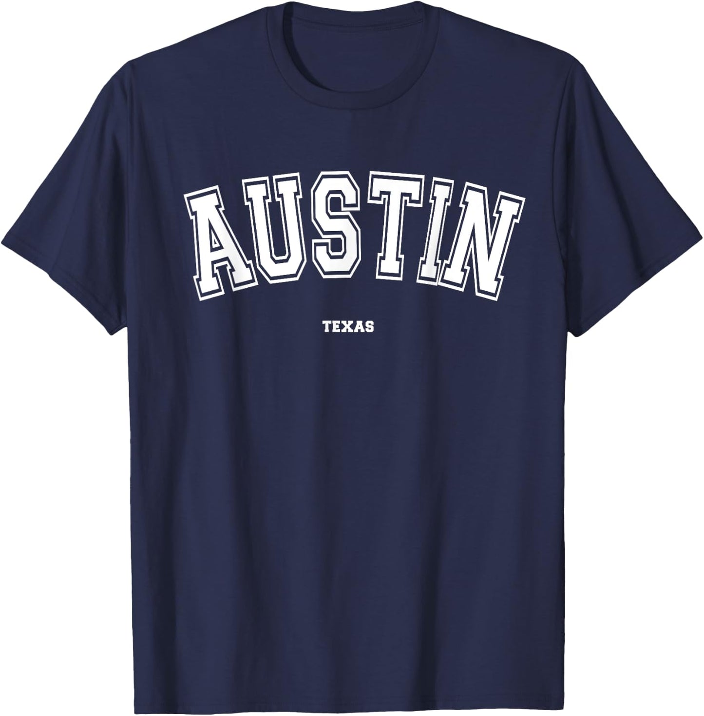 Austin Texas T-Shirt - T-Shirt | Navy