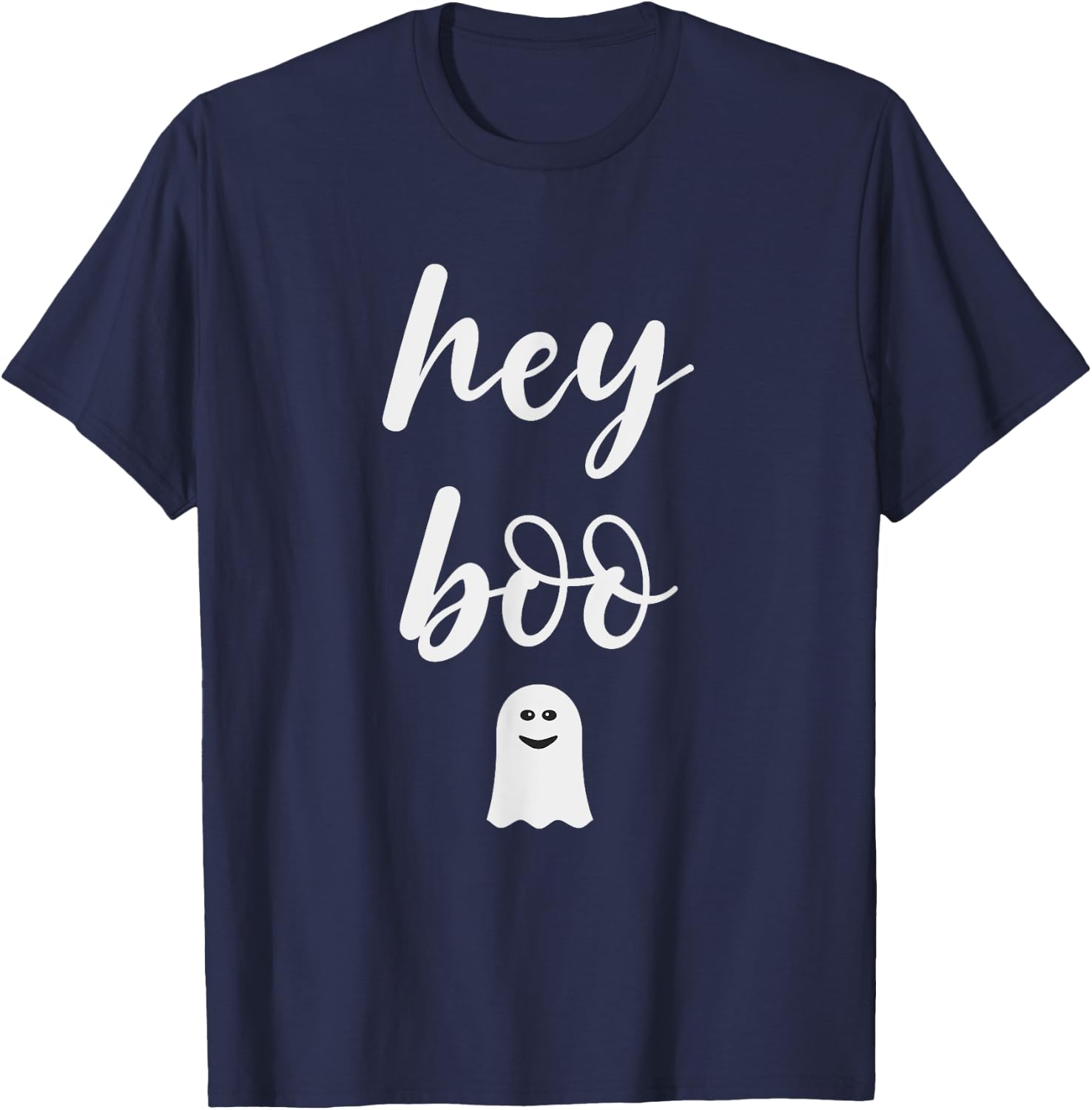 Hey Boo T-Shirt - T-Shirt | Navy