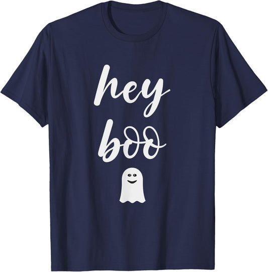 Hey Boo T-Shirt - T-Shirt | Navy