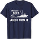 I'm Sexy and I Tow It Tug Captain Funny Boating T-Shirt - T-Shirt | Navy