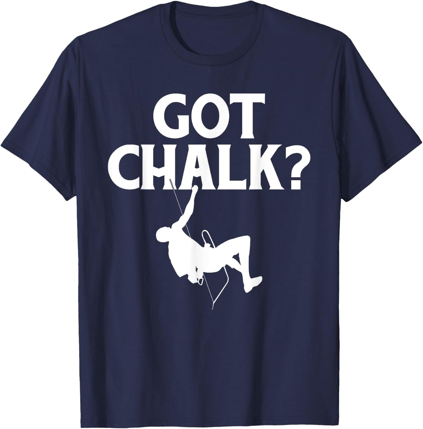 Got Chalk Tree Rock Climber T-Shirt - T-Shirt | Navy