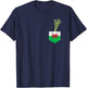 Welsh Flag Dragon St David's Day Wales T-Shirt - T-Shirt | Navy