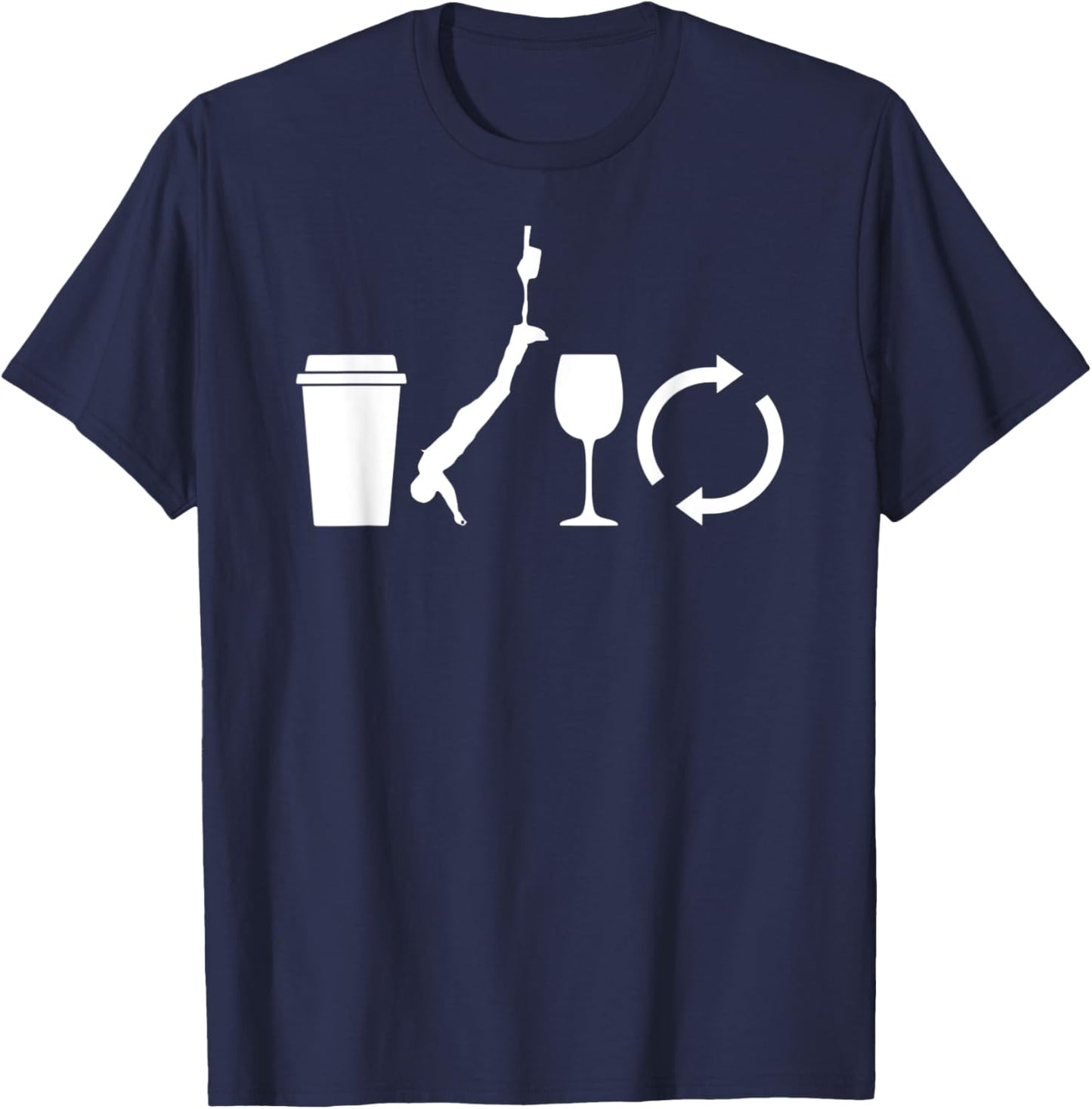 Funny Bungee Fitness Workout Instructor Gym Class T-Shirt - T-Shirt | Navy