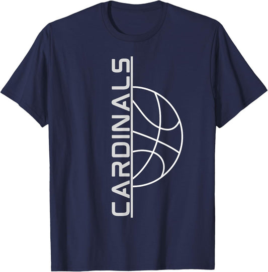 Cardinals Basketball T-Shirt - T-Shirt | Navy