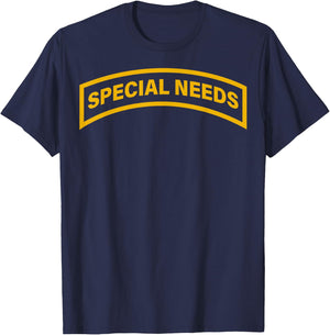 Special Needs Tab T-Shirt - T-Shirt | Navy