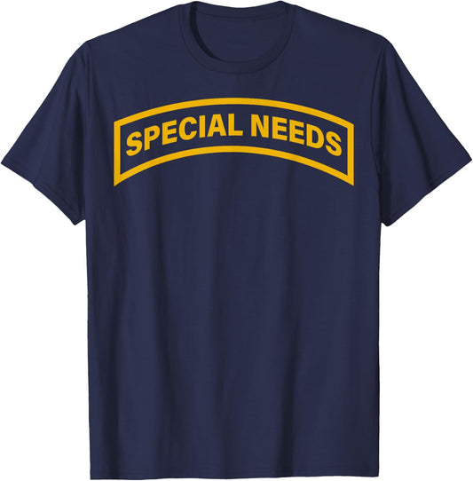 Special Needs Tab T-Shirt - T-Shirt | Navy