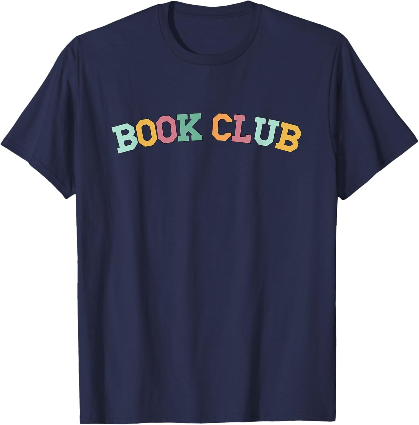 Book Club, University Style Bookish T-Shirt - T-Shirt | Navy