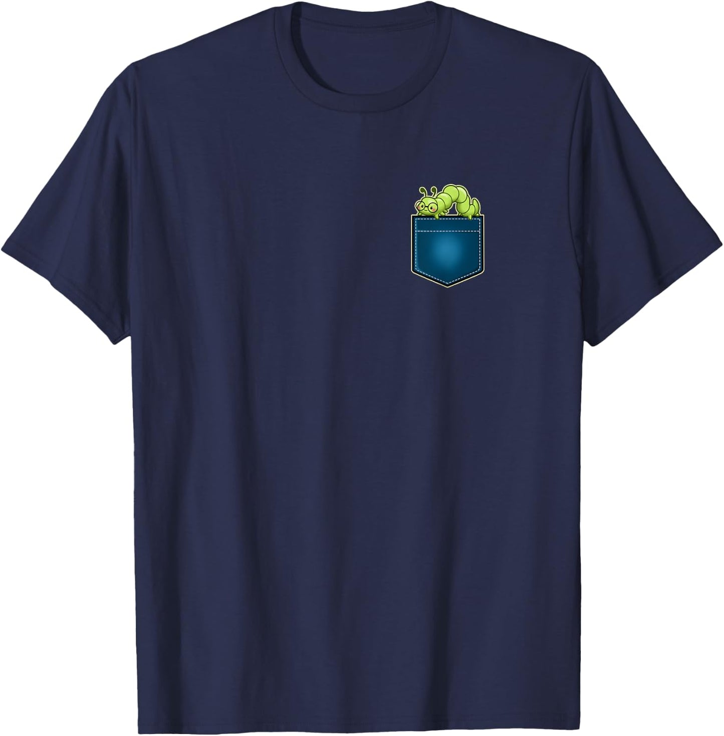 Caterpillar Pocket T-Shirt - T-Shirt | Navy