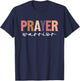 Prayer Warrior Faith God Jesus Christian Women Cute T-Shirt - T-Shirt | Navy