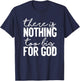 There Is Nothing Too Big For God Christian T-Shirt - T-Shirt | Navy