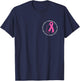 Breast Cancer Awareness Pink Ribbon Support Squad Cancer T-Shirt - T-Shirt | Navy