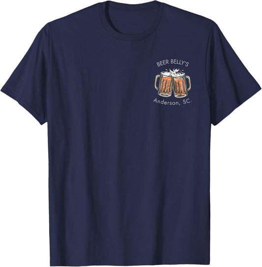 Beer Belly's Anderson, Sc T-Shirt - T-Shirt | Navy