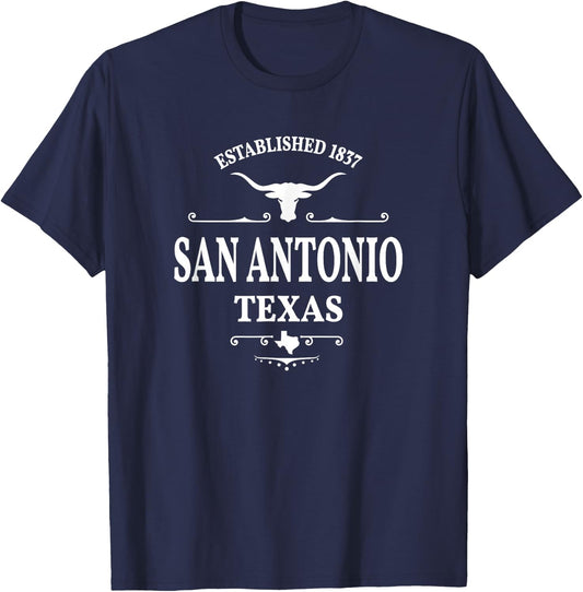 San Antonio T-Shirt - T-Shirt | Navy