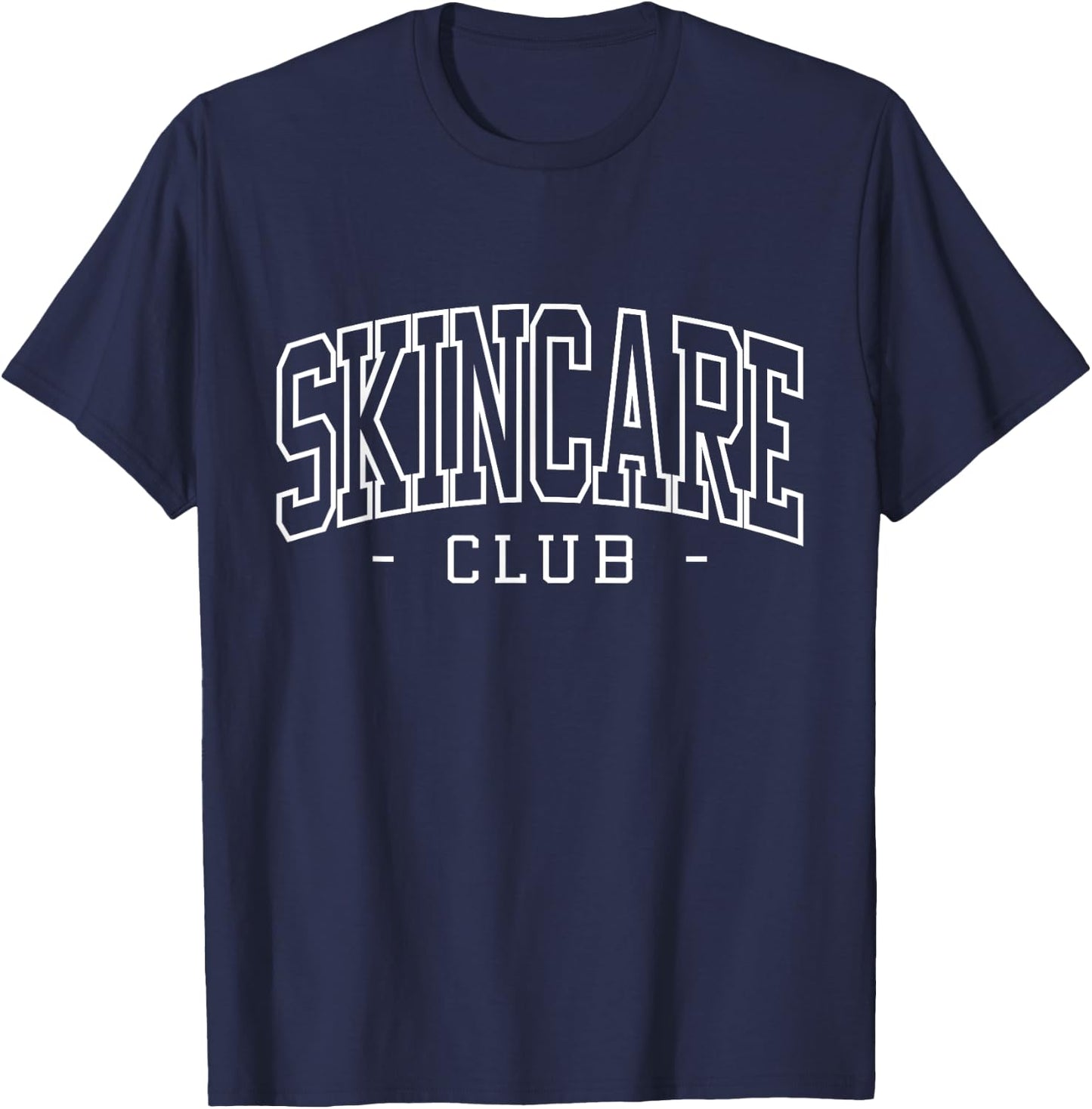 Skincare Club Skin Care Esthetician Skincare T-Shirt - T-Shirt | Navy