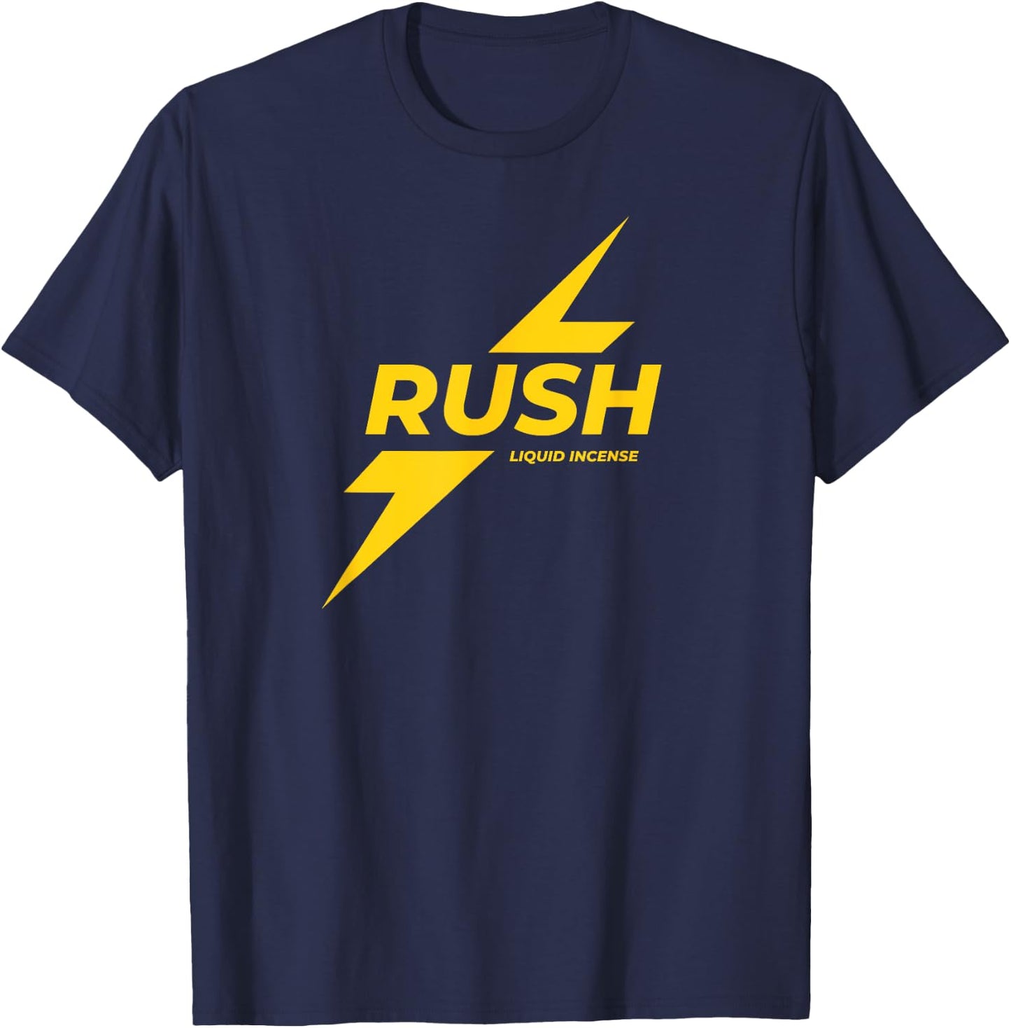 Rush Poppers Liquid Incense The Original Gay Bottom T-Shirt - T-Shirt | Navy