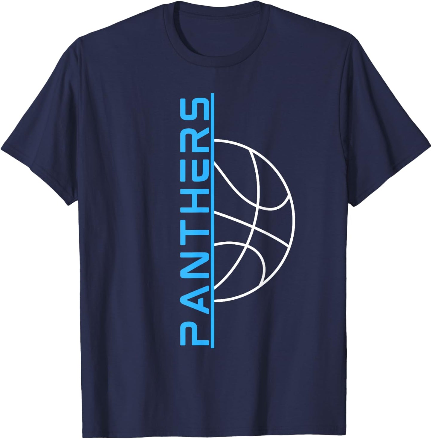 Panthers Basketball T-Shirt - T-Shirt | Navy