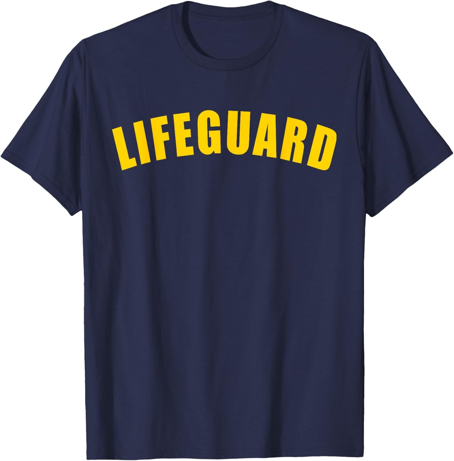 Swimming Lifeguard Women's Men's Swimming Fun Swimming T-Shirt - T-Shirt | Navy