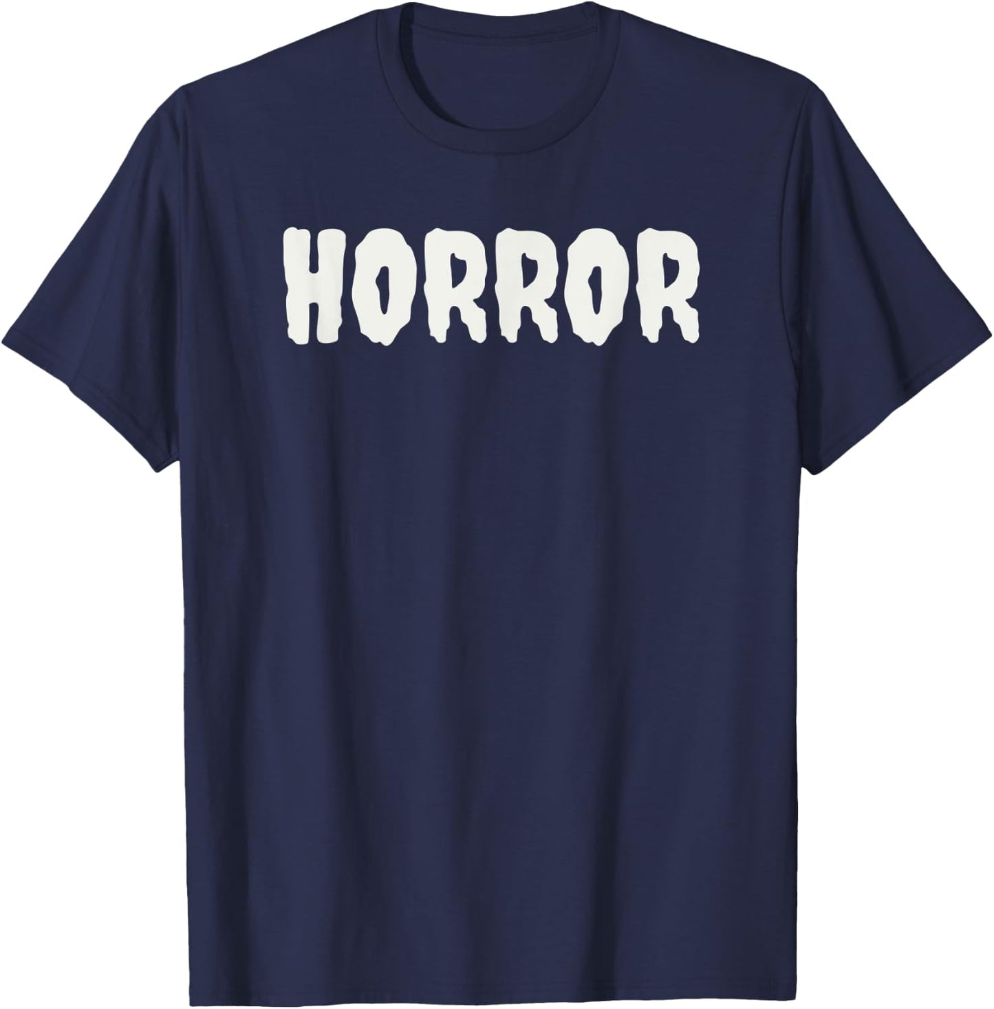 Horror T-Shirt - T-Shirt | Navy