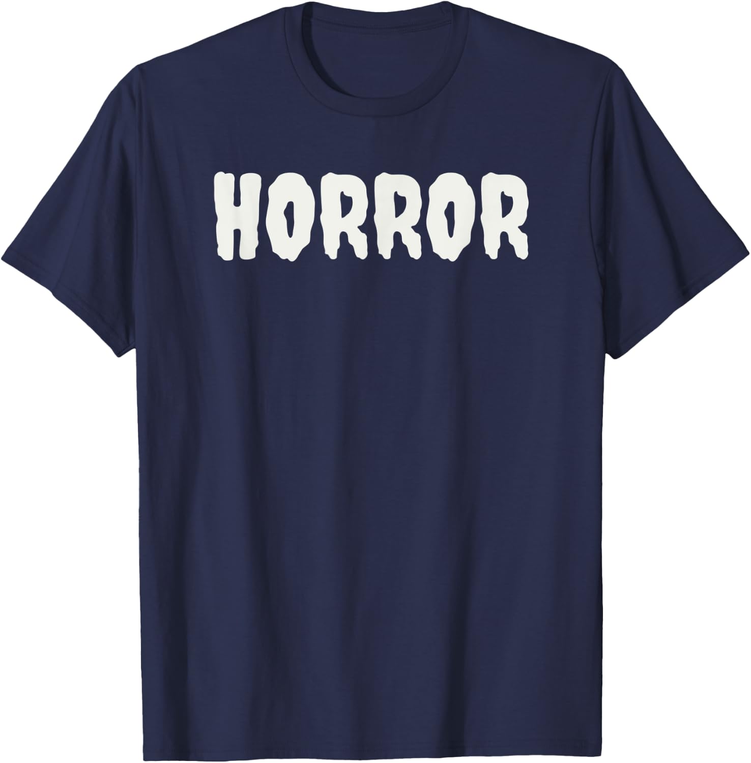 Horror T-Shirt - T-Shirt | Navy