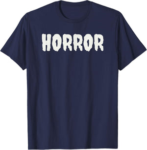 Horror T-Shirt - T-Shirt | Navy