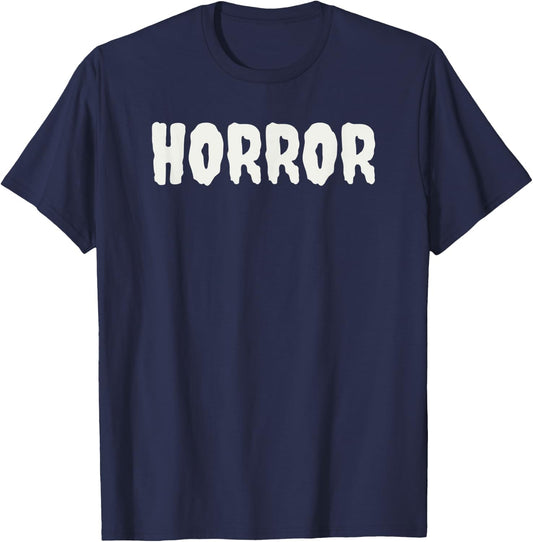 Horror T-Shirt - T-Shirt | Navy