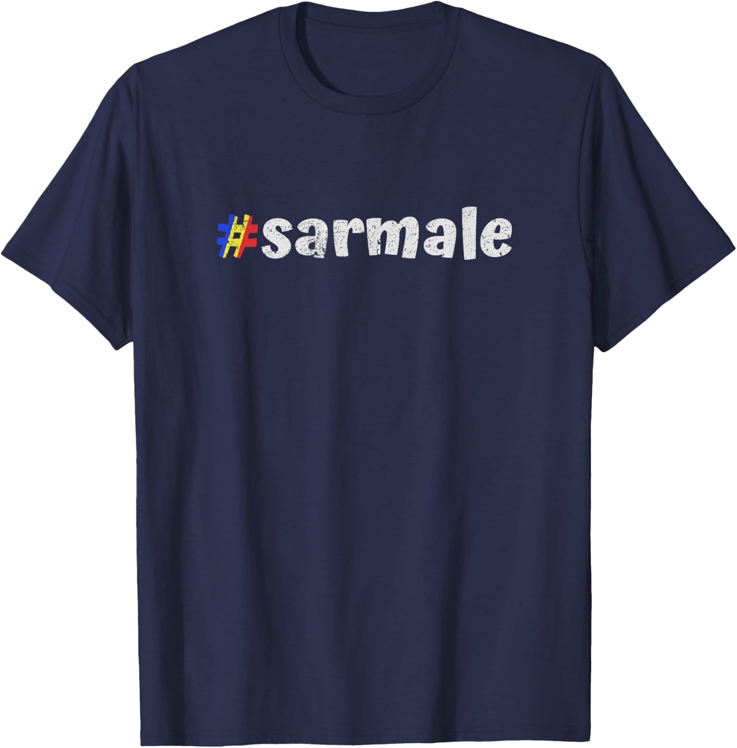 Romanian Sarmale Funny Romania Traditional Food Dish T-Shirt - T-Shirt | Navy