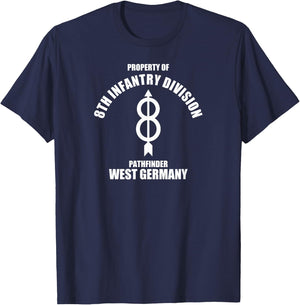 8th Infantry Division T-Shirt - T-Shirt | Navy