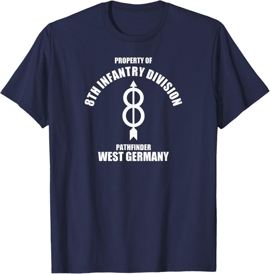 8th Infantry Division T-Shirt - T-Shirt | Navy