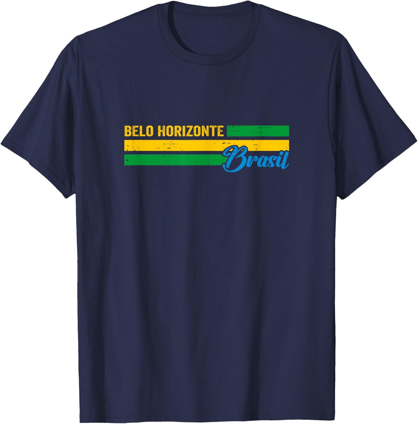 Belo Horizonte Brazil Vacation Souvenir T-Shirt - T-Shirt | Navy