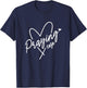 Praying CASA Court Appointed Special Advocate CASA mentor T-Shirt - T-Shirt | Navy
