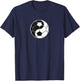 Yin Yang Soccer Graphic Women Boys and Girls T-Shirt - T-Shirt | Navy