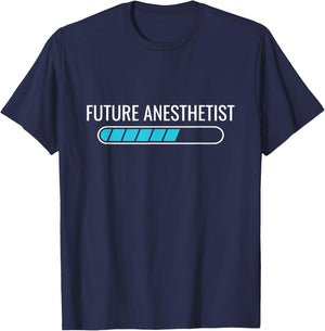 Future Anesthetist Anesthesiologist Nurse Anesthetist CRNA T-Shirt - T-Shirt | Navy