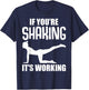Cool Pilates Gifts Black -Adults Classic Fit Cotton Polyester Workout Small T-Shirt - T-Shirt | Navy