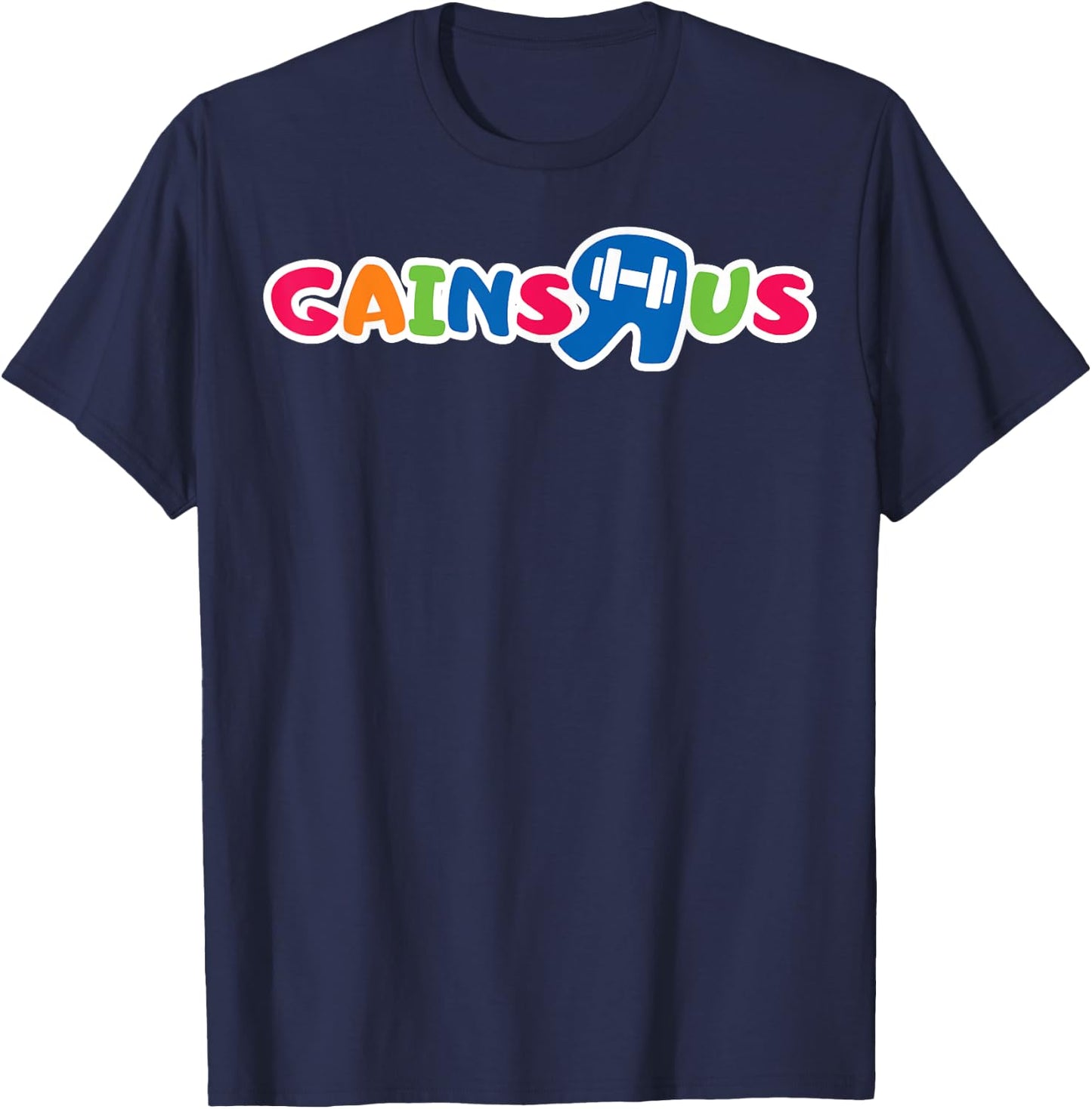 Gains R Us T-Shirt - T-Shirt | Navy