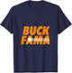 Buck Fama Team Spirit Cheer Football Fan Rivalry Sports T-Shirt - T-Shirt | Navy