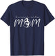 Gymnastics Aerial Arts Mom Recital or Competition Team T-Shirt - T-Shirt | Navy
