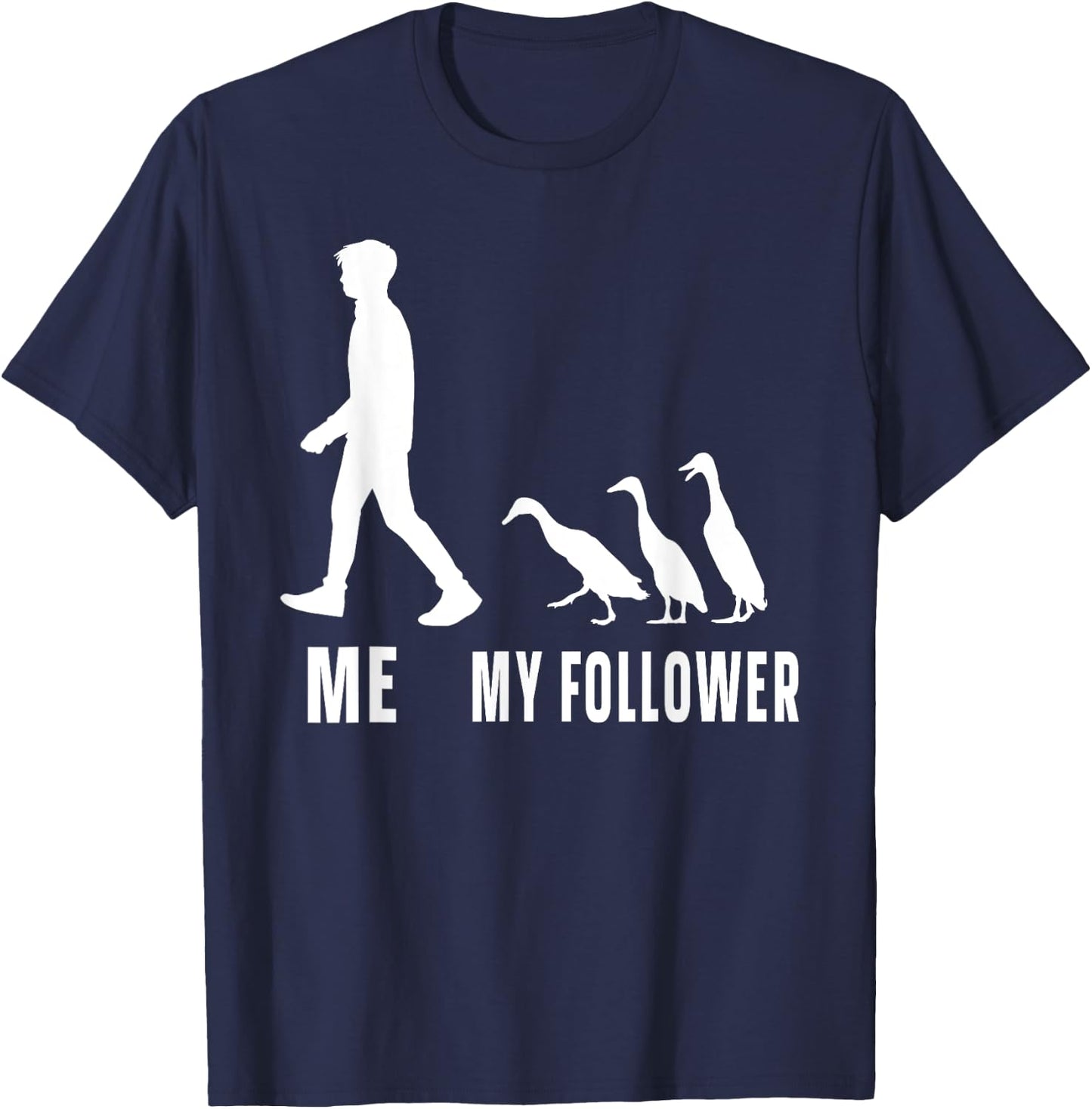 Runner Ducks Indian Duck Funny Breeder Runnerducks T-Shirt - T-Shirt | Navy
